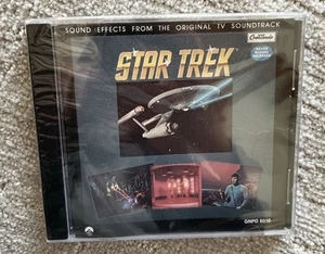 Star Trek Original T.V. Series Sound Effects CD 1988 Sealed - Picture 1 of 2