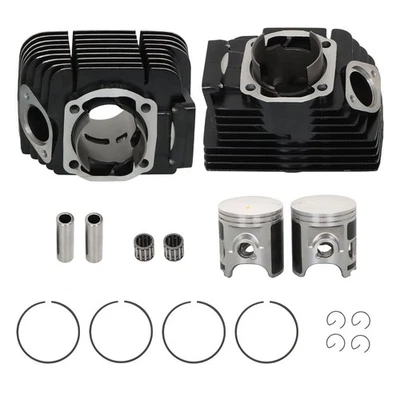 Kit de repuesto de cilindros con anillos de pistones para Yamaha RD350 1973-1975 Foto 1 de 4