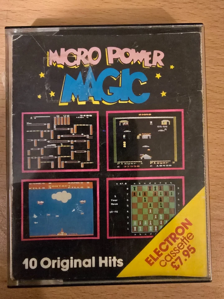 Micro Power Magic  - Program / Micro Power Software - Acorn Electron Tape - Image 1 of 1