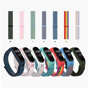 Bracelet Nylon Pour Mi Band 3 4 5 6 Étanche Sport Anti-Perte - Zdjęcie 1 z 25