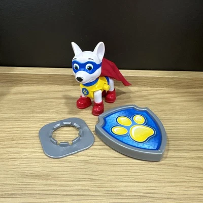 Paw Patrol Paquete de Acción Cachorro e Insignia, Apollo Super Pup Figura Juego Completo Difícil de Encontrar Juguete Foto 1 de 4