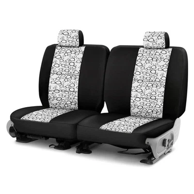 For Cadillac Escalade ESV 07-13 Seat Cover Designer Printed Neosupreme 3rd Row - Image 1 of 4
