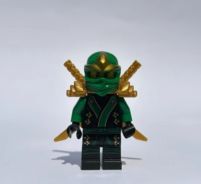 Lego Lloyd Minifigure Ninjago Final Battle green ninja zx njo0070 retired rare - Image 1 of 3