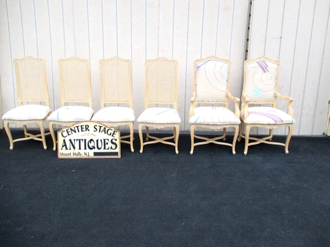 63975   Set of 6 Decorator Dining Chairs Chair s Cover