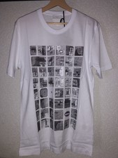 Prada T-shirt Cubes Logo Weiß Gr. M