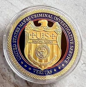 Moneta sfida SERVIZIO INVESTIGATIVO CRIMINALE NAVALE US - Foto 1 di 5