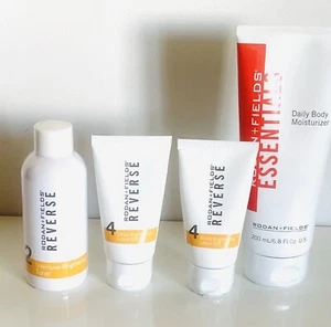 RODAN & FIELDS REVERSE #2Toner 2x#4Shield Brightening Lotion SPF15 + Body Lotion - Picture 1 of 9