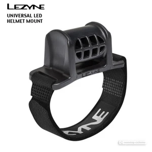 Lezyne UNIVERSAL LED Helmet Mount : Strap Fit LEZ1-LED-HMOUNT-V404 - Picture 1 of 1