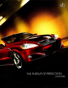2010 LEXUS FULL RANGE—US SALES BROCHURE—IS ES GS LS RX GX LX SC HYBRIDS HS—NOS - Picture 1 of 1