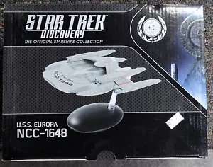 EAGLEMOSS 98528 STAR TREK DISCOVERY USS EUROPA NUOVO CON SCATOLA MODELLO DISPLAY - Foto 1 di 2