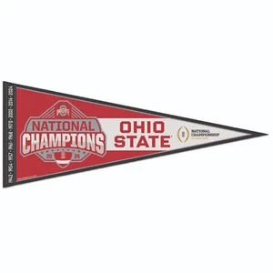 2024 - 2025 Ohio State National Championship Champs Champions Pennant CFP 9x - Picture 1 of 1