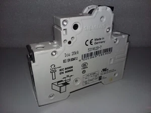 Siemens 5SY41 C20 20 Amp Circuit Breaker 5SY41 MCB C20 - Picture 1 of 3