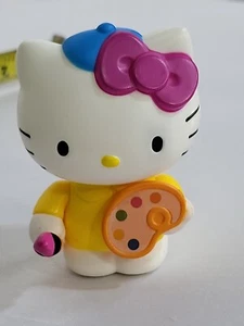 Seltener Hello Kitty Formfehler McDonalds Künstler Spielzeug kleine Katze Farbe Sammlerstück - Bild 1 von 7