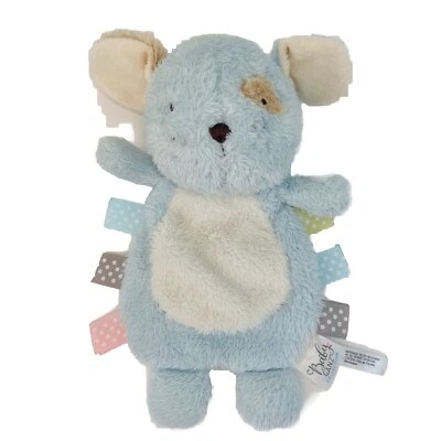 TODA Cinta Wuzzies Arrugada Azul Manchado Plano Cachorro Cinta Etiquetas Lovey Foto 1 de 4