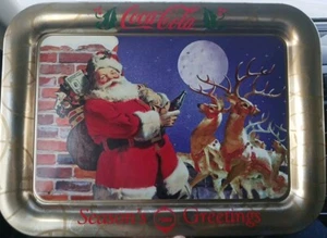 Coca-Cola Weihnachtstablett 1999 - Bild 1 von 6