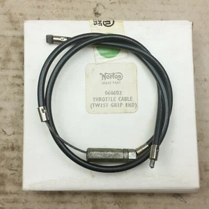 Norton Commando Throttle Cable NOS, 06-4602 - Picture 1 of 1