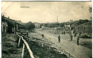 France Binarville - Main Street WWI Germany published postcard - Picture 1 of 3