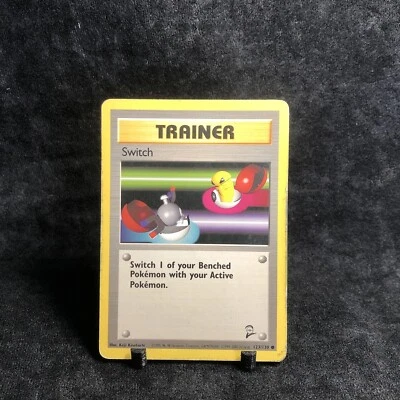 SWITCH - 123/130 - Base Set 2 - Trainer Card - Pokémon 2000 - Image 1 of 2