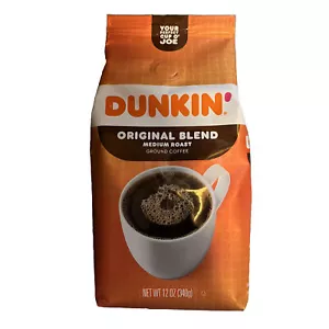 Dunkin' Original Blend Medium Roast Ground Coffee 12 Oz - Picture 1 of 4