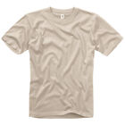 Brandit T-shirt Cotton Top Casual Tactical Mens Hunting Beige