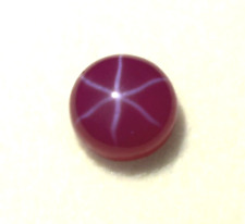 Natural Red Star Ruby 2.35 Ct Round Cabochon 6 Rays Loose Gemstone Best Sale On
