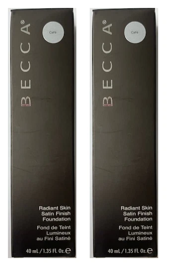 Becca Radiant Skin Satin Finish Foundation, Cafe, 1.35 fl oz (2 Pack) - Image 1 of 1
