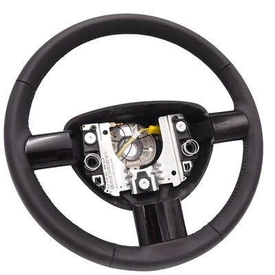original Lederlenkrad Lenkrad Leder schwarz VW New Beetle 1C Cabrio nur 34200km - Bild 1 von 4