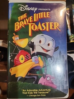 RARE Disney's The Brave Little Toaster [ VHS Rare 1988 Clamshell Case ]  - Image 1 of 2