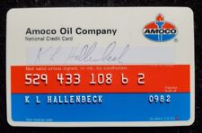 Amoco Oil Company credit card exp 1982 our cc2006