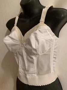 Exquisite Form FUL-LY Longline Posture Bra,Style 7532, 34 C, Looks Unused/Unworn - Picture 1 of 9