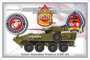 Tank,LAV 25, Light Armored Vehicle,LAV25,USMC,Recon,Infantry,MOWAG - Picture 1 of 11