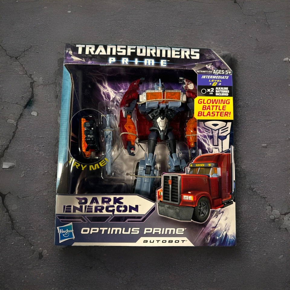 Transformers Prime Dark Energon Optimus Megatron MISB BBTS