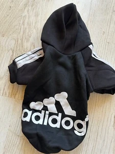 ADIDOG--Hunde Overall--Jumpsuit--schwarz--klein--- - Bild 1 von 2