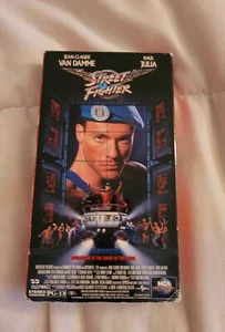 Street Fighter VHS Tape Movie 1995 Universal Jean-Claude Van Damme Julia Raul - Picture 1 of 3