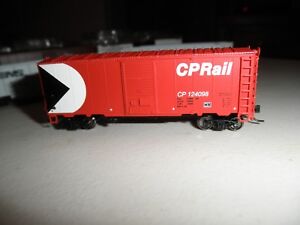 C.P. Rail  " Pac Man " Multi mark  , 10' 6" high 40' boxcar  # 124086