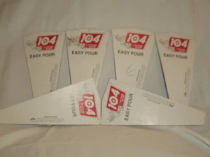104 Octane Boost Easy Pour Funnels / RARE / Set of 6 - Picture 1 of 5