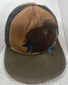 Goorin Bros Minna 1333 Hat Rose Hourglass Embroidered Size Large (Flaws) - Picture 1 of 16
