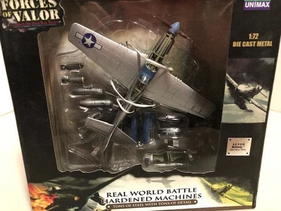 Unimax Forces of Valor 1/72 P-51D Mustang Germany 1944 #85223 2008 - Image 1 of 4