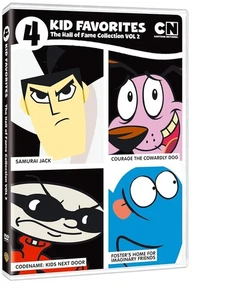 4 Kid Favorites Cartoon Network Hall of Fame Vol 2 New Sealed 4-Disc DVD Set - Picture 1 of 2