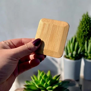 Bamboo Pot Scraper | Eco Friendly Kitchen Utensil | Dish Scraper - Picture 1 of 4