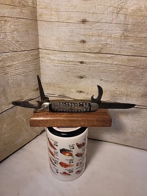 1940-64 Case XX 640045R Jigged Bone Camp Utility Scout Knife Uncleaned. - Image 1 of 4