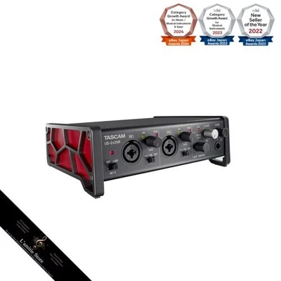 TASCAM US-2X2HR 2Mic 2IN/2OUT 24bit/192kHz High Resolution USB Audio/MIDI - Image 1 of 4