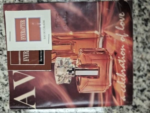 vintage Avon Sales Book campaign 20 1990 with 2 scent samples - Bild 1 von 5
