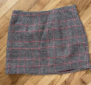Minifalda forrada a cuadros para mujer de Forever 21 talla 0X - Imagen 1 de 4