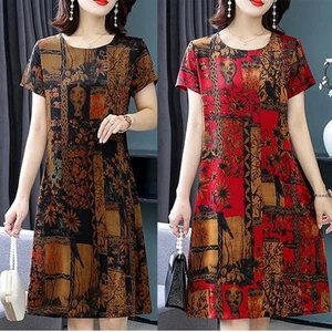 Fashion Baeutiful Casual Long Dress Dress Women‘s Ladies Womens Summer - Picture 1 of 25