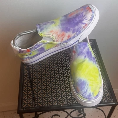 Nike Court Legacy Tie Dye Multicolor Slip On Sneakers Womens Size 10 CZ1752-900 - Image 1 of 4