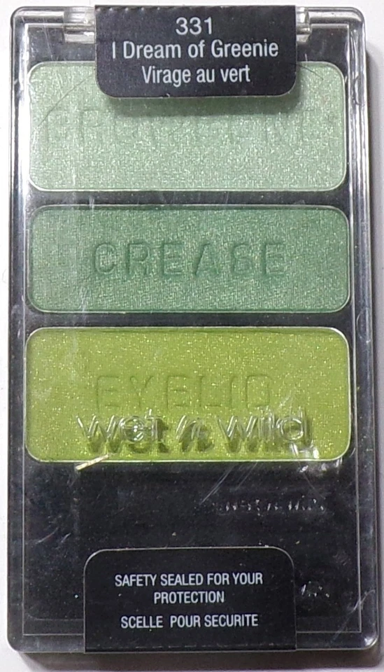 Wet n Wild Color Icon Collection Eyeshadow Trio # 331 I Dream Greenie - Image 1 of 1