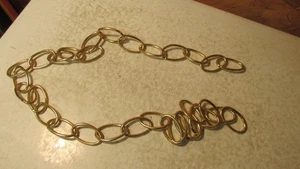 Vintage Brass Finish Swag Lamp Chain- 3 feet- NOS - Picture 1 of 1