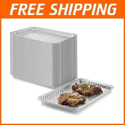 Prevent Food Falling, No Clean Up - BBQ Pan - Image 1 of 3