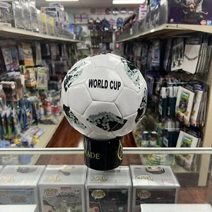 World Cup Soccer Ball Durable Foot Ball Official Size 5 White/Black - Picture 1 of 5